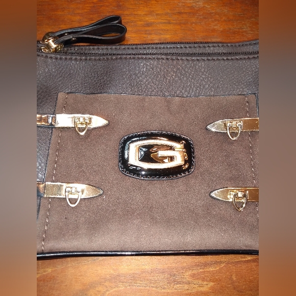 Gussaci Crossbody Purse, Brown, Adjustable Strap, Two Interior Compartme… - Picture 2 of 13
